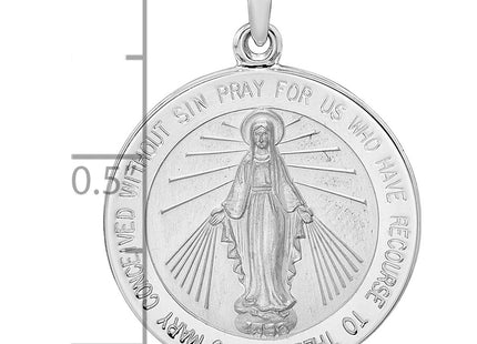 14k White Gold Pendants Style XR1915 - Classique Jewelry Inc.