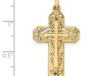 14k Yellow Gold Pendants Style XR1928 - Classique Jewelry Inc.