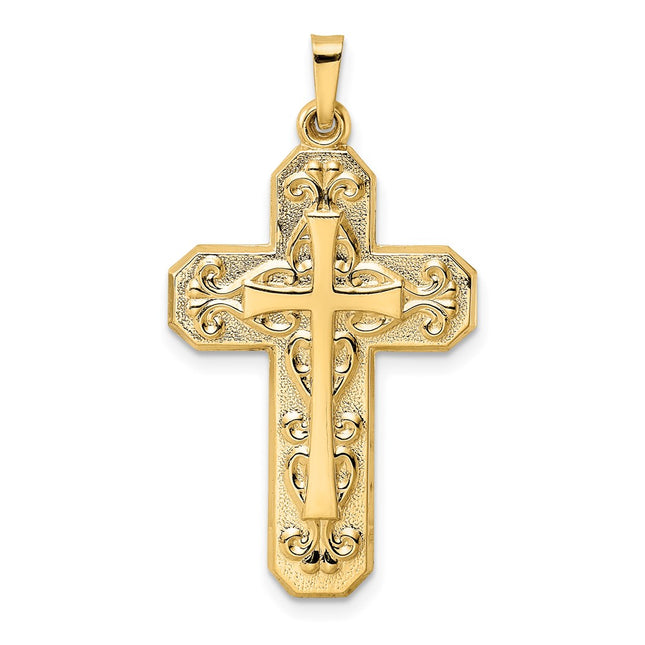 14k Yellow Gold Pendants Style XR1928 - Classique Jewelry Inc.