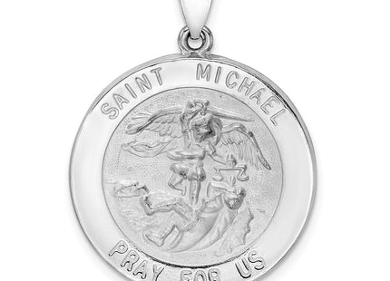 14K white gold pendant