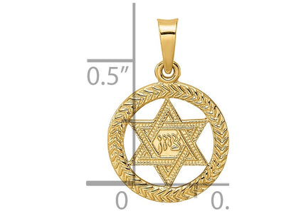 14k Yellow Gold Pendants Style XR1967 - Classique Jewelry Inc.