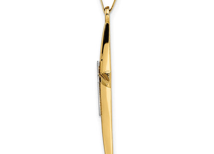 14k Two-tone Pendants Style XR1972 - Classique Jewelry Inc.