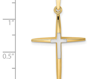 14k Two-tone Pendants Style XR1972 - Classique Jewelry Inc.