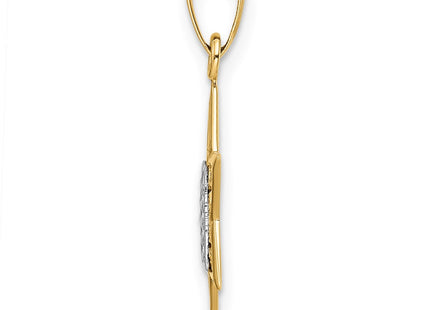 14k Two-tone Pendants Style XR1981 - Classique Jewelry Inc.