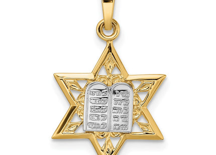 14k Two-tone Pendants Style XR1981 - Classique Jewelry Inc.