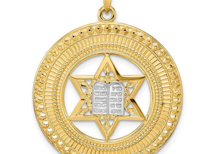 14k Two-tone Pendants Style XR1985 - Classique Jewelry Inc.