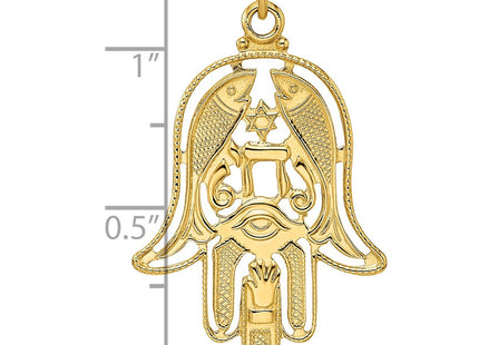 14k Yellow Gold Pendants Style XR1995 - Classique Jewelry Inc.