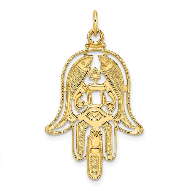 14k Yellow Gold Pendants Style XR1995 - Classique Jewelry Inc.