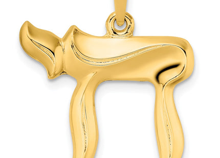 14K gold pendant