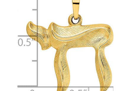 14k Yellow Gold Pendants Style XR2005 - Classique Jewelry Inc.