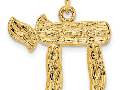 14K gold pendant