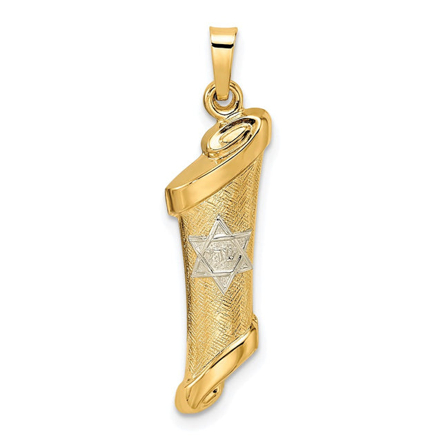 14k Two-tone Pendants Style XR2025 - Classique Jewelry Inc.