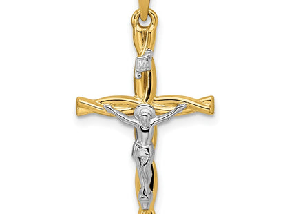 14k Two-tone Pendants Style XR2032 - Classique Jewelry Inc.