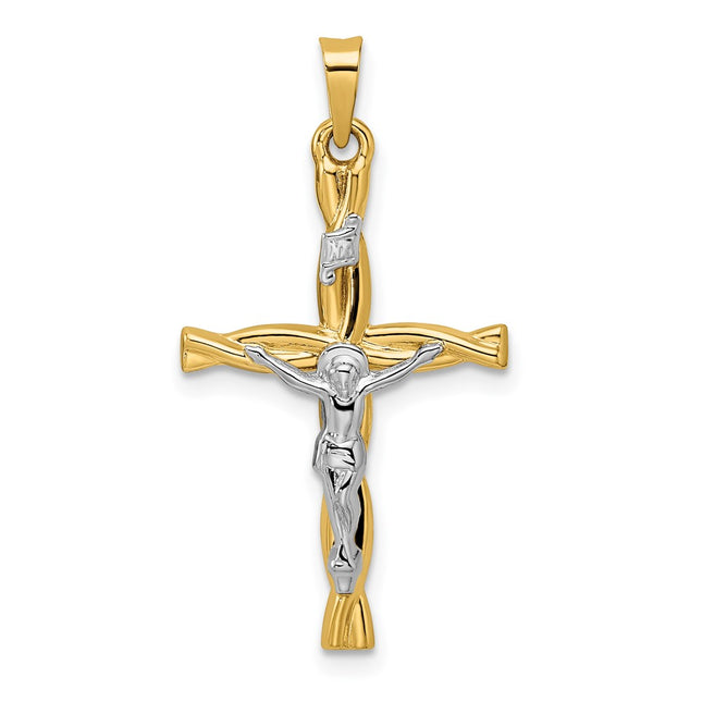 14k Two-tone Pendants Style XR2032 - Classique Jewelry Inc.