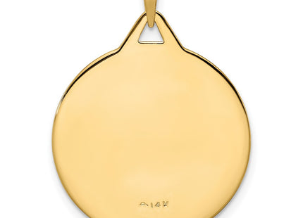 14k Yellow Gold Pendants Style XR2043 - Classique Jewelry Inc.