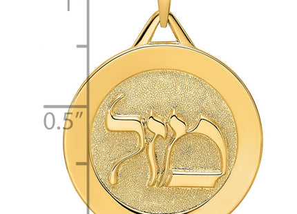 14k Yellow Gold Pendants Style XR2043 - Classique Jewelry Inc.