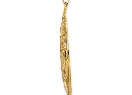 14k Yellow Gold Pendants Style XR2045 - Classique Jewelry Inc.