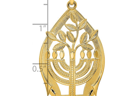 14k Yellow Gold Pendants Style XR2045 - Classique Jewelry Inc.