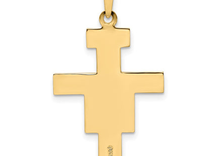 14k Two-tone Pendants Style XR2053 - Classique Jewelry Inc.