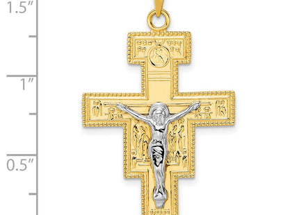 14k Two-tone Pendants Style XR2054 - Classique Jewelry Inc.