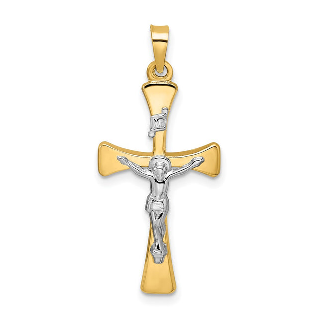 14k Two-tone Pendants Style XR2059 - Classique Jewelry Inc.