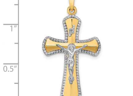 14k Two-tone Pendants Style XR2062 - Classique Jewelry Inc.