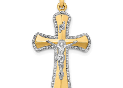 14k Two-tone Pendants Style XR2062 - Classique Jewelry Inc.