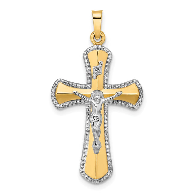 14k Two-tone Pendants Style XR2062 - Classique Jewelry Inc.