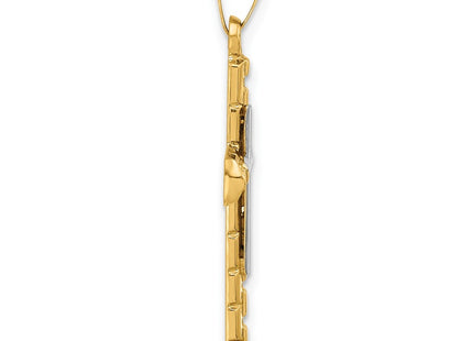 14k Two-tone Pendants Style XR2080 - Classique Jewelry Inc.