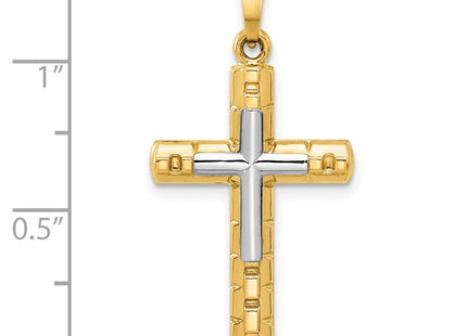 14k Two-tone Pendants Style XR2080 - Classique Jewelry Inc.