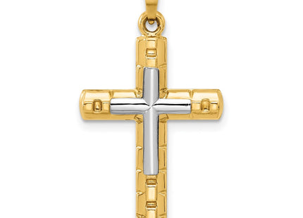 14k Two-tone Pendants Style XR2080 - Classique Jewelry Inc.