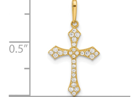 14k Yellow Gold Pendants Style XR2087 - Classique Jewelry Inc.