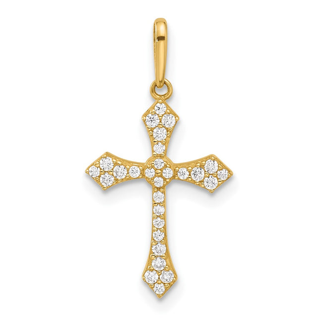 14k Yellow Gold Pendants Style XR2087 - Classique Jewelry Inc.