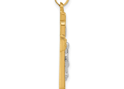 14k Two-tone Jewelry Style XR2090 - Classique Jewelry Inc.