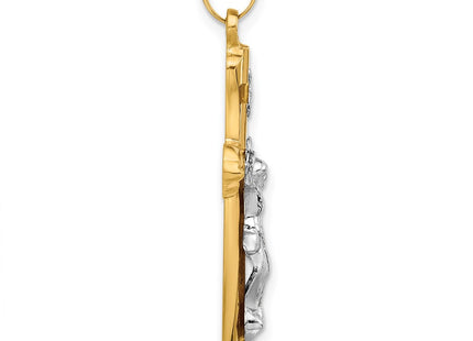 14k Two-tone Jewelry Style XR2092 - Classique Jewelry Inc.