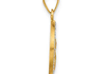 14k Yellow & Rhodium Jewelry Style XR2100 - Classique Jewelry Inc.