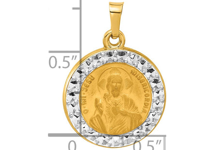 14k Yellow & Rhodium Jewelry Style XR2100 - Classique Jewelry Inc.