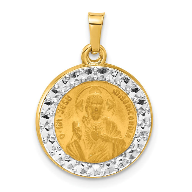 14k Yellow & Rhodium Jewelry Style XR2100 - Classique Jewelry Inc.