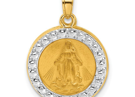 14k Yellow & Rhodium Jewelry Style XR2109 - Classique Jewelry Inc.