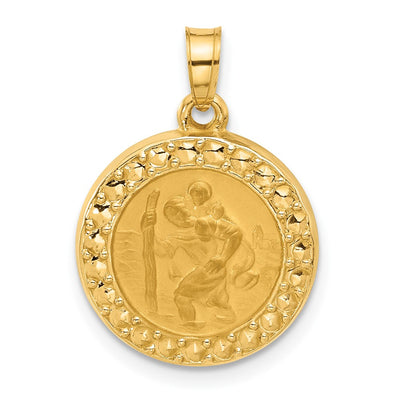 14K gold pendants & charm