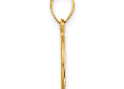 14k Polished and Satin Solid St Joseph Medal (Style XR2141)