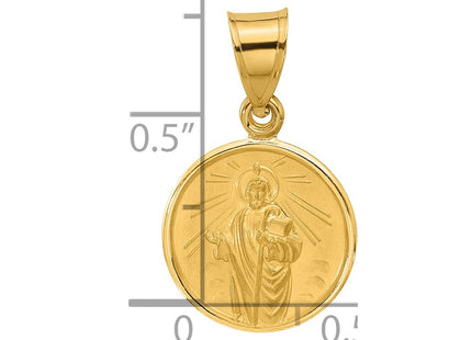 14K gold pendants & charm, further view