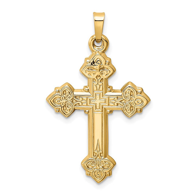 14k Yellow Gold Pendants Style XR215 - Classique Jewelry Inc.