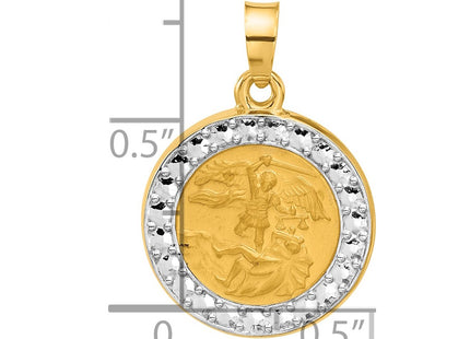 14k Yellow & Rhodium Jewelry Style XR2152 - Classique Jewelry Inc.
