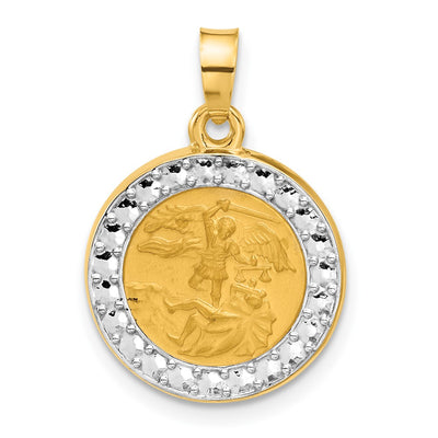 14K gold pendants & charm