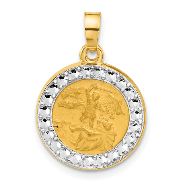 14k Yellow & Rhodium Jewelry Style XR2152 - Classique Jewelry Inc.
