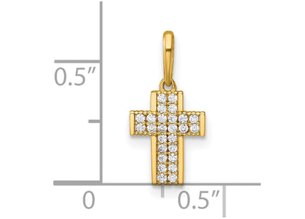 14k Yellow Gold Pendants Style XR2163 - Classique Jewelry Inc.