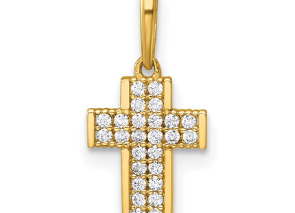 14k Yellow Gold Pendants Style XR2163 - Classique Jewelry Inc.