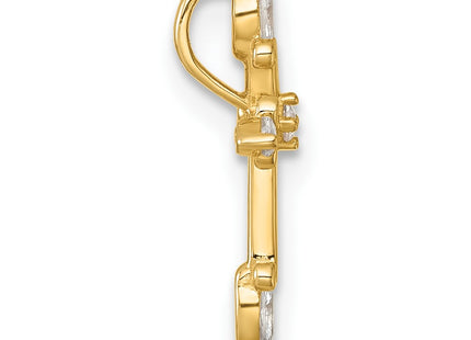 14k Yellow Gold Pendants Style XR2164 - Classique Jewelry Inc.