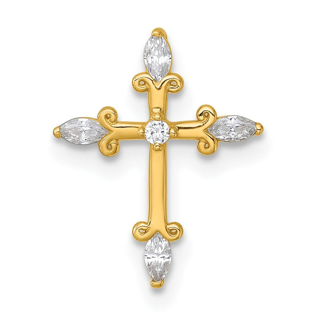 14k Yellow Gold Pendants Style XR2164 - Classique Jewelry Inc.
